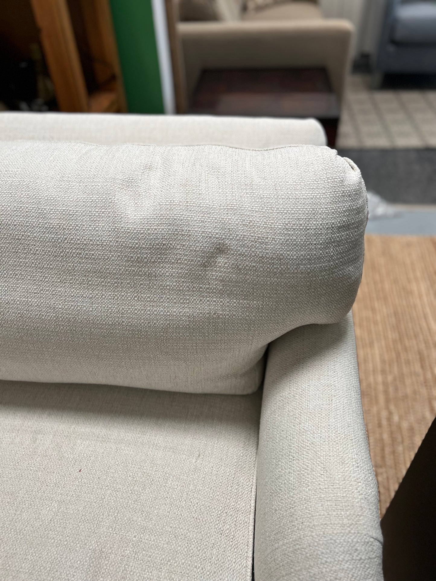 Custom Off White Sofa