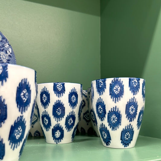 Blue Porcelain Cup