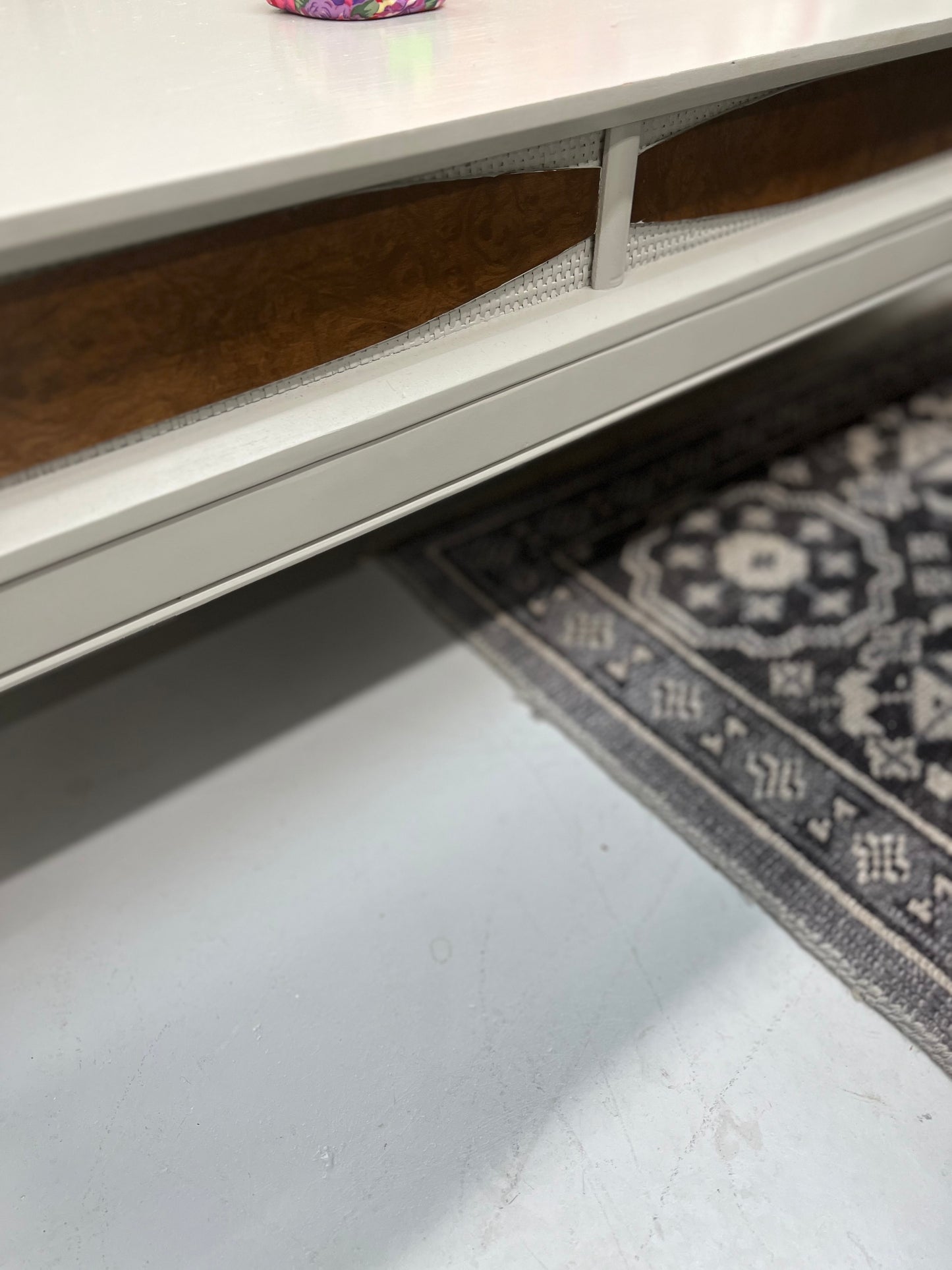 MegMade Gray Rectangular Coffee Table
