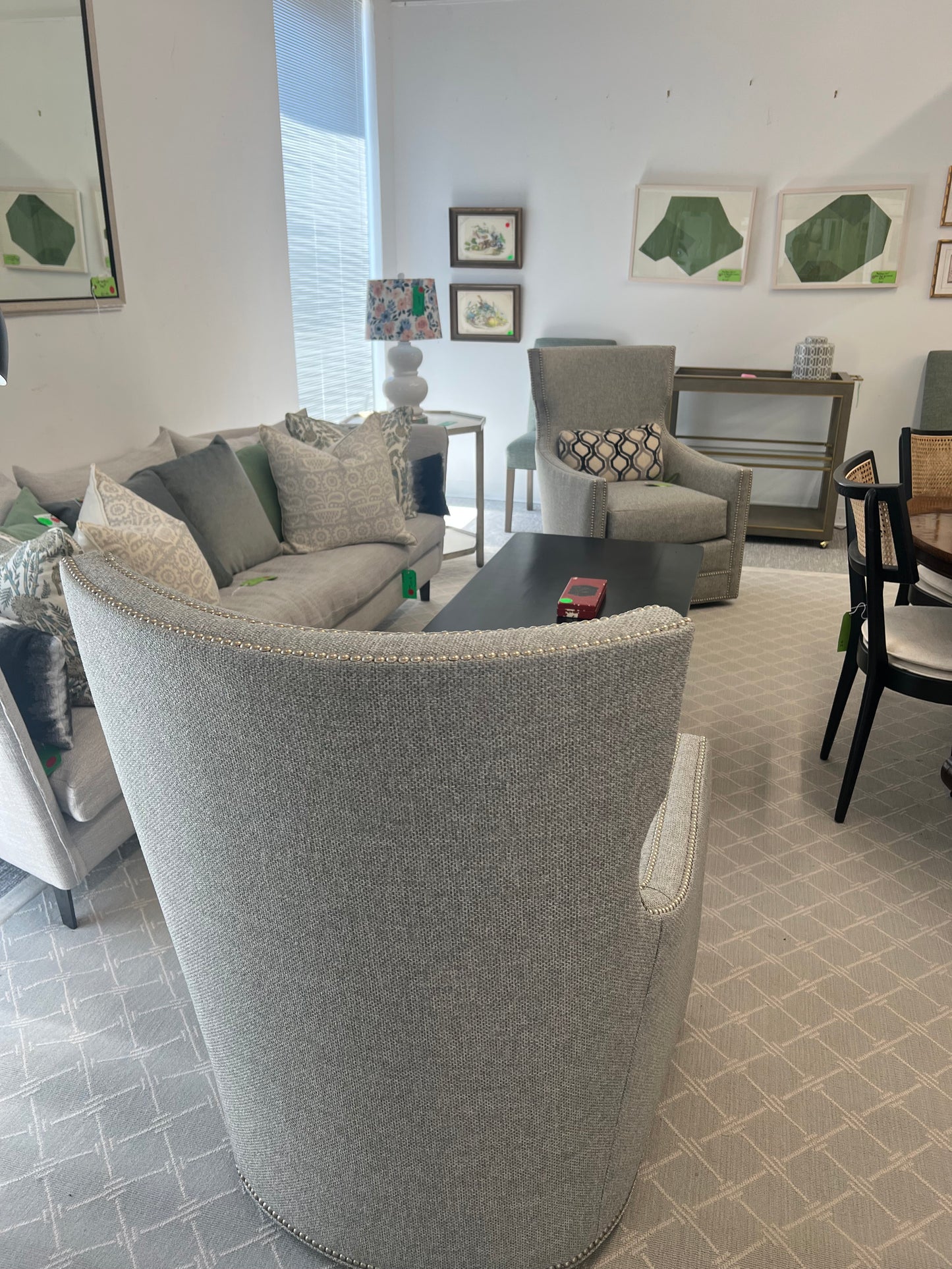 Britt Carter Swivel Chair