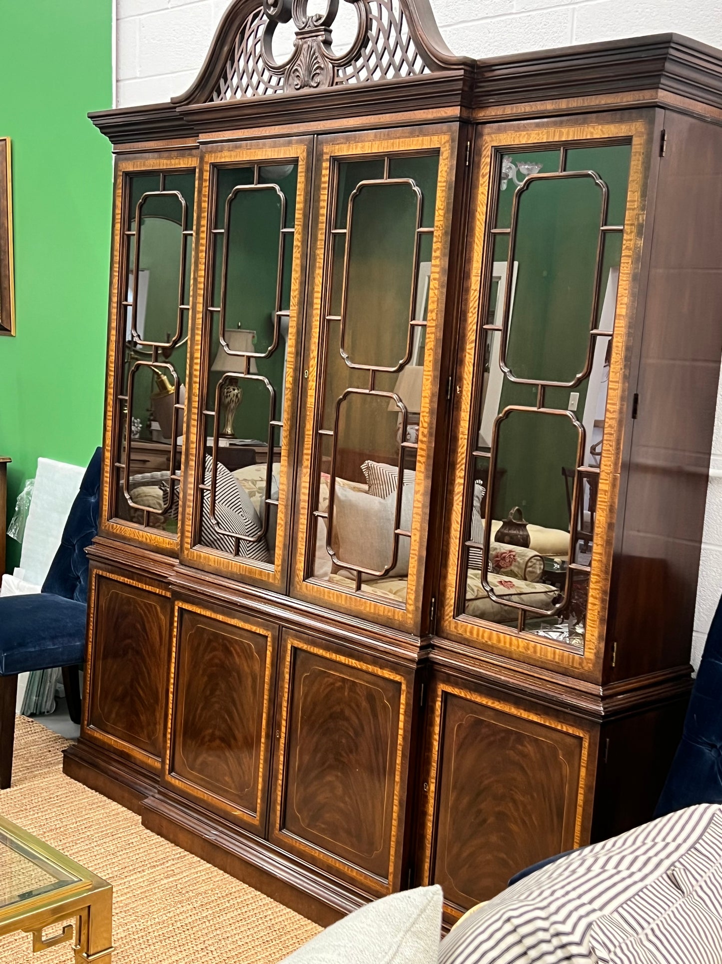 Mahogany China Cabinet