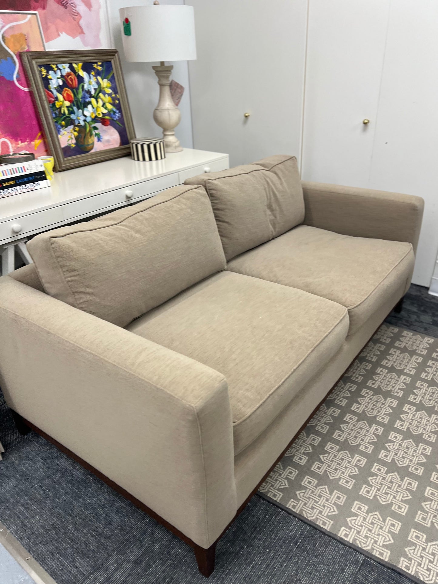 Small Holly Hunt Style Sofa