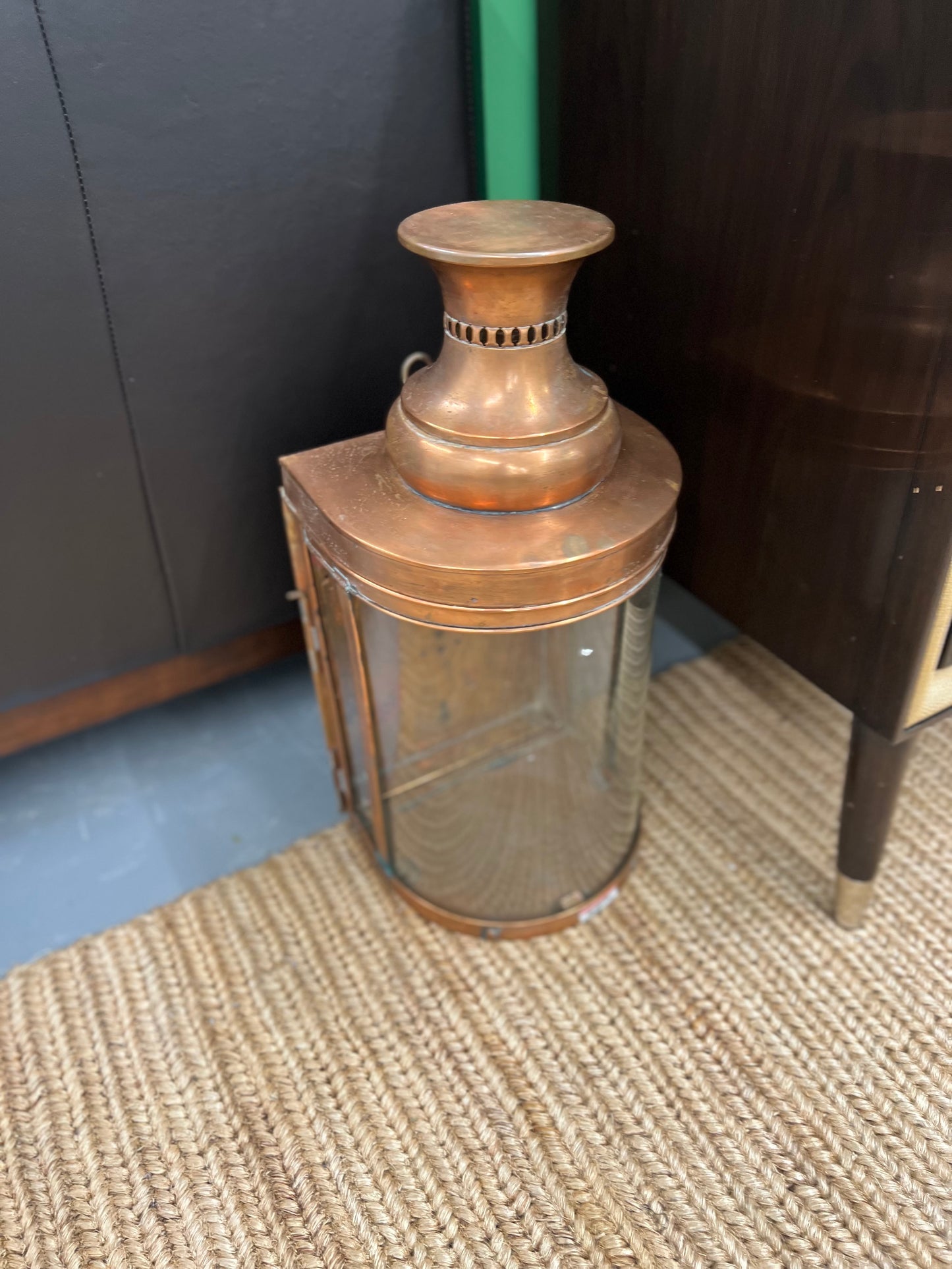 Copper Candle Lantern