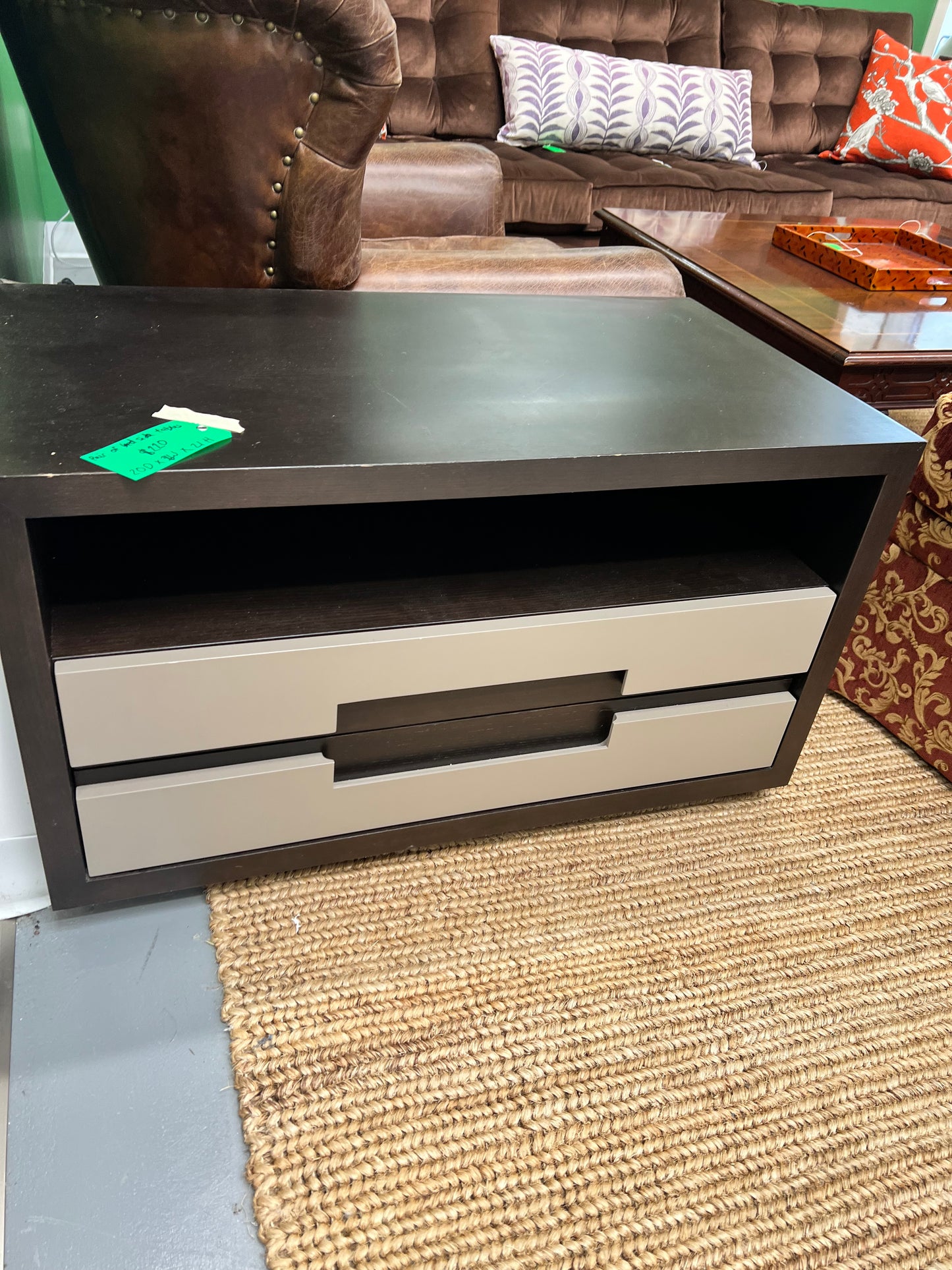 Lagomonph Two Drawer Night Stand
