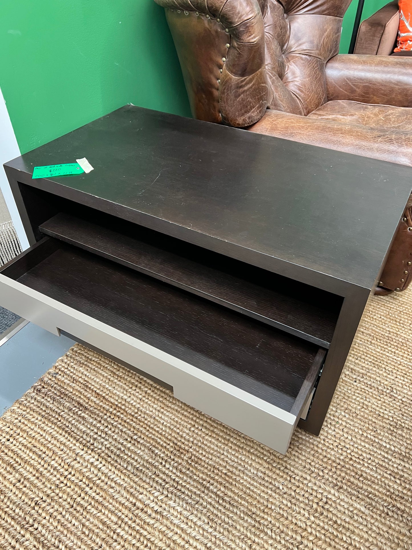 Lagomonph Two Drawer Night Stand