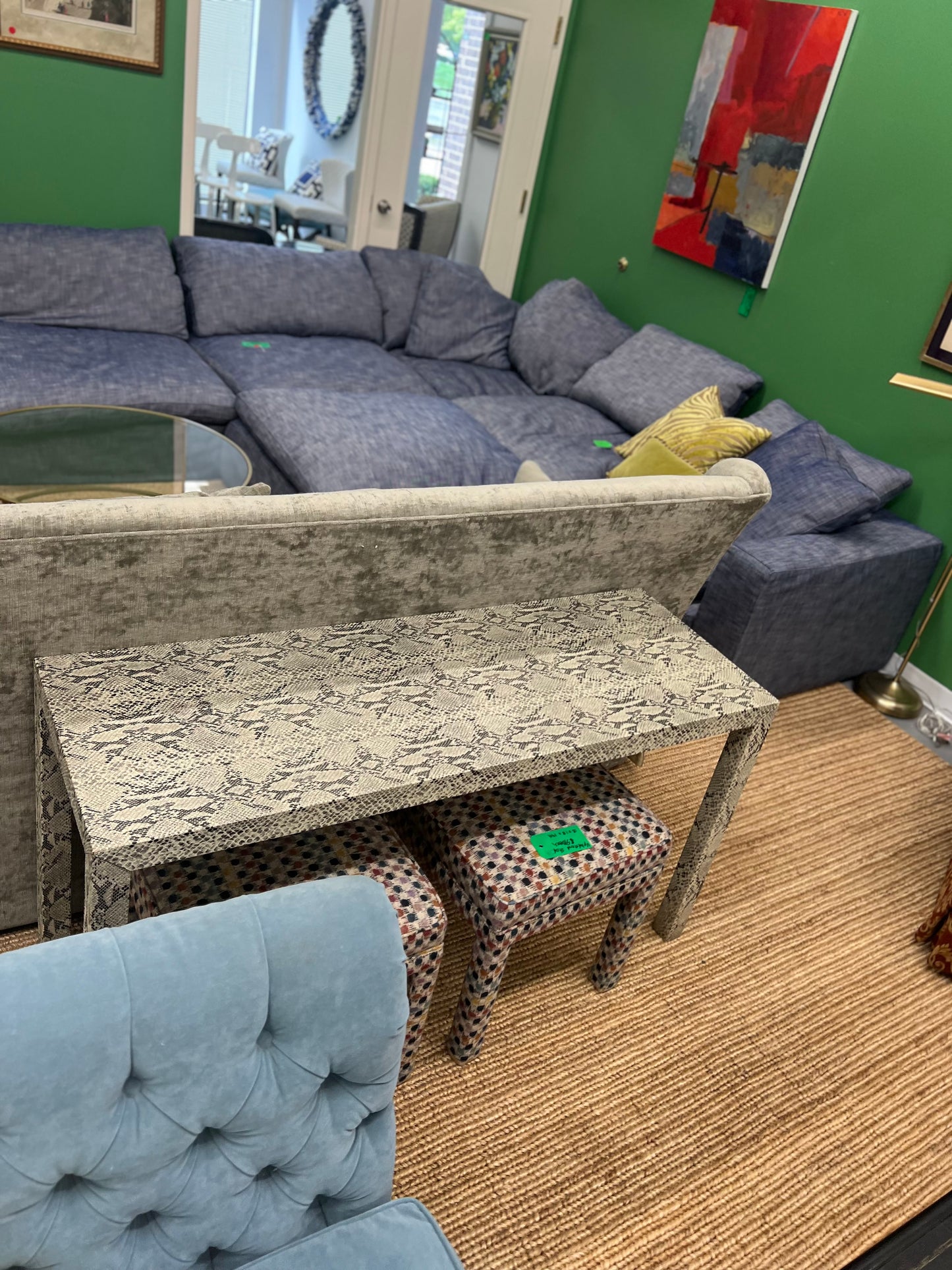 Snakeskin Console