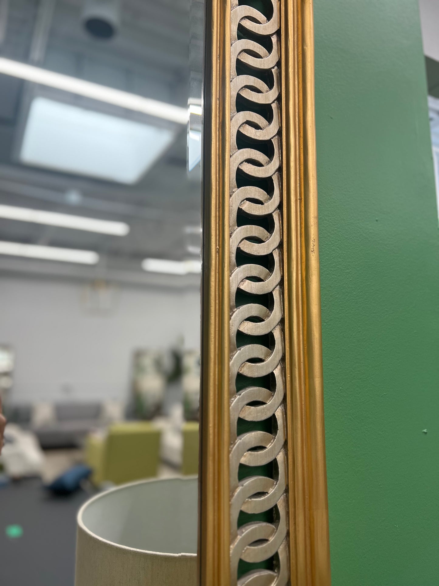 Regency Style Mirror By Carolina Mirror Co.