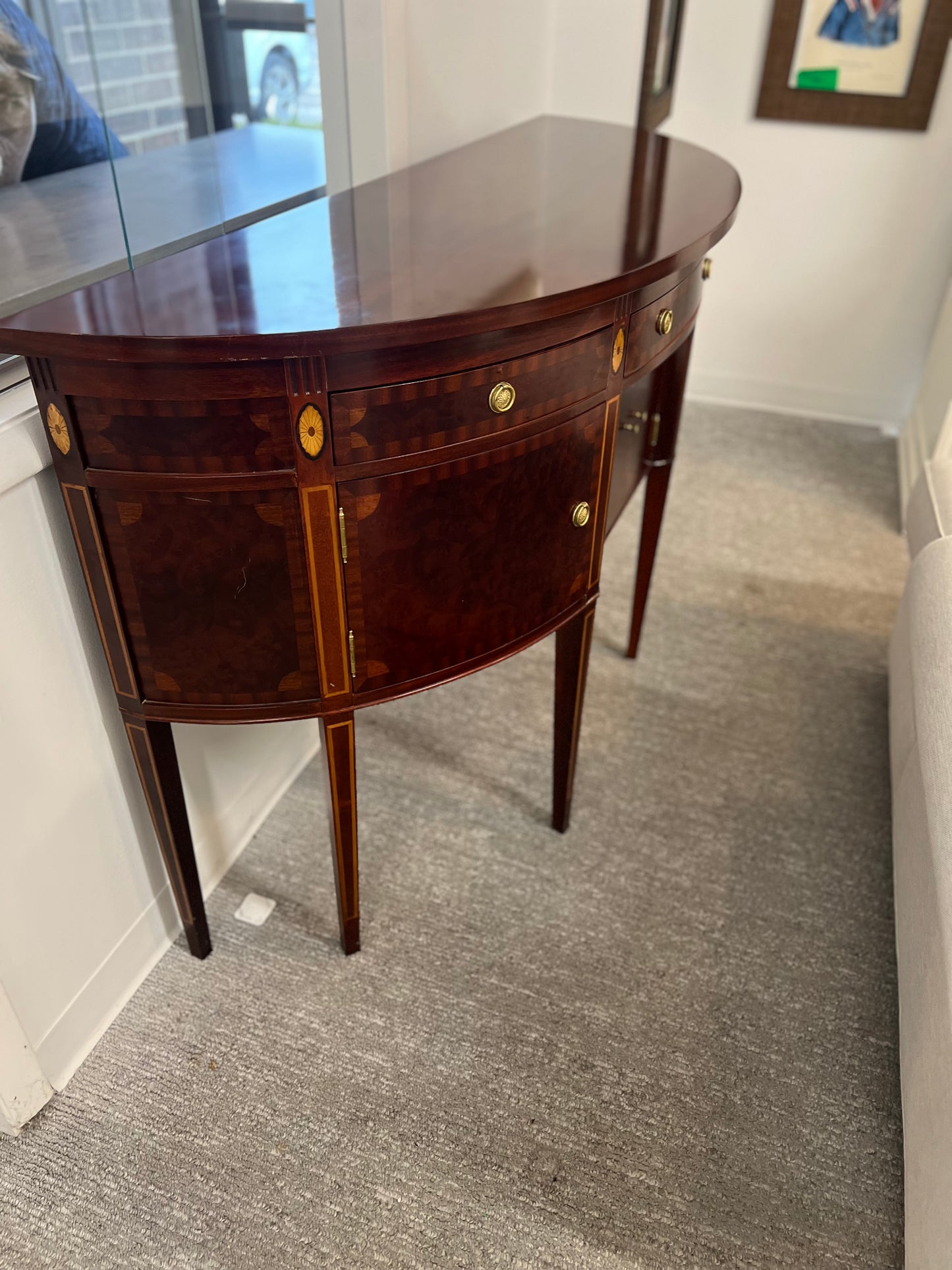 Federal Style Demilune