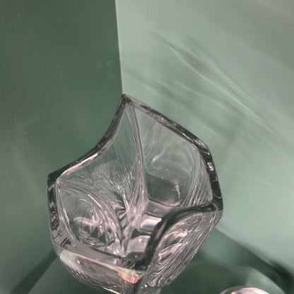 Narrow Crystal Vase