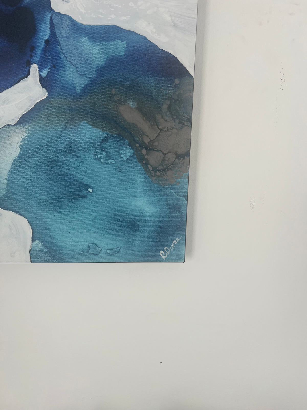 Blue Abstract Art