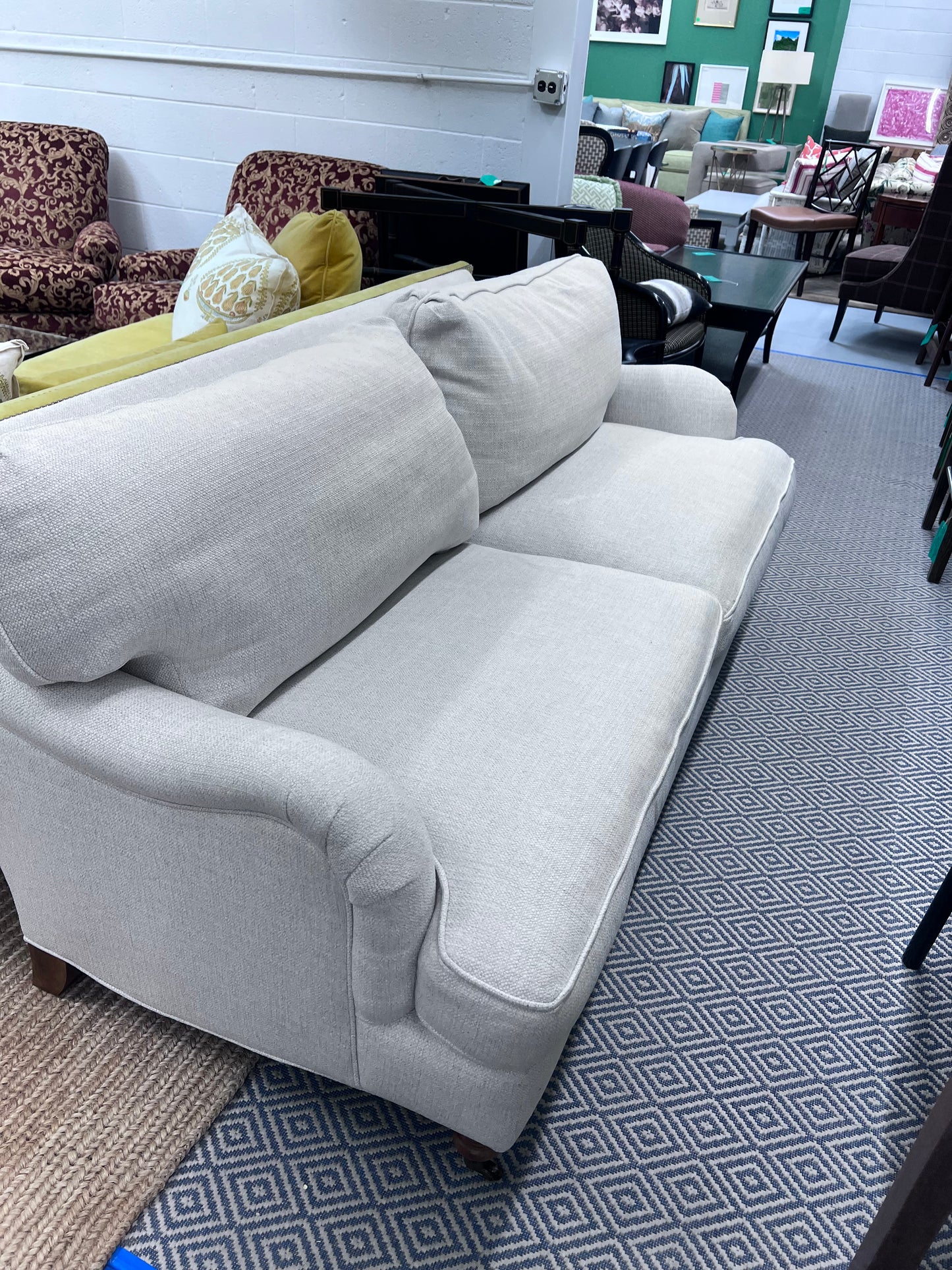 Custom Off White Sofa