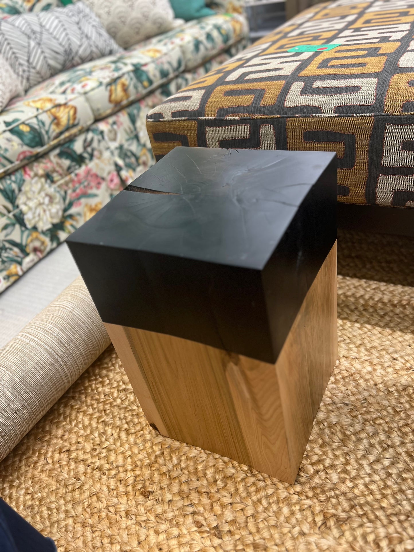 Mod Wood Side Table Blocks