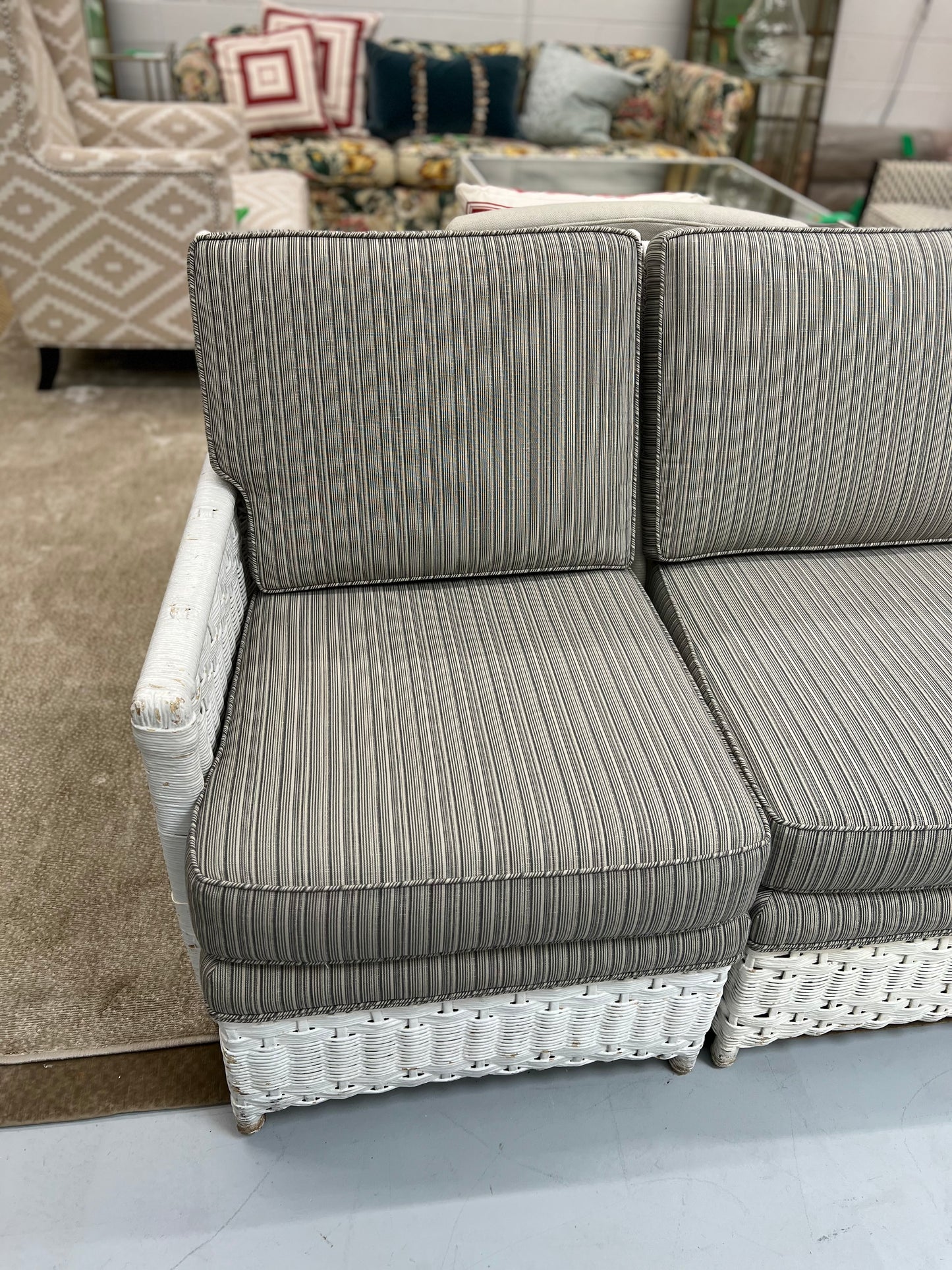 Wicker Sofa And Or Loveseat With Chairs