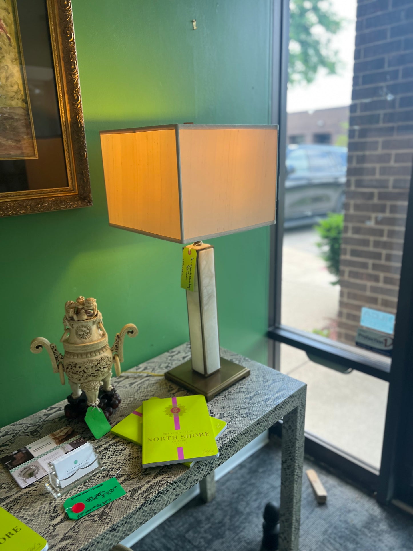Alabaster Table Lamp