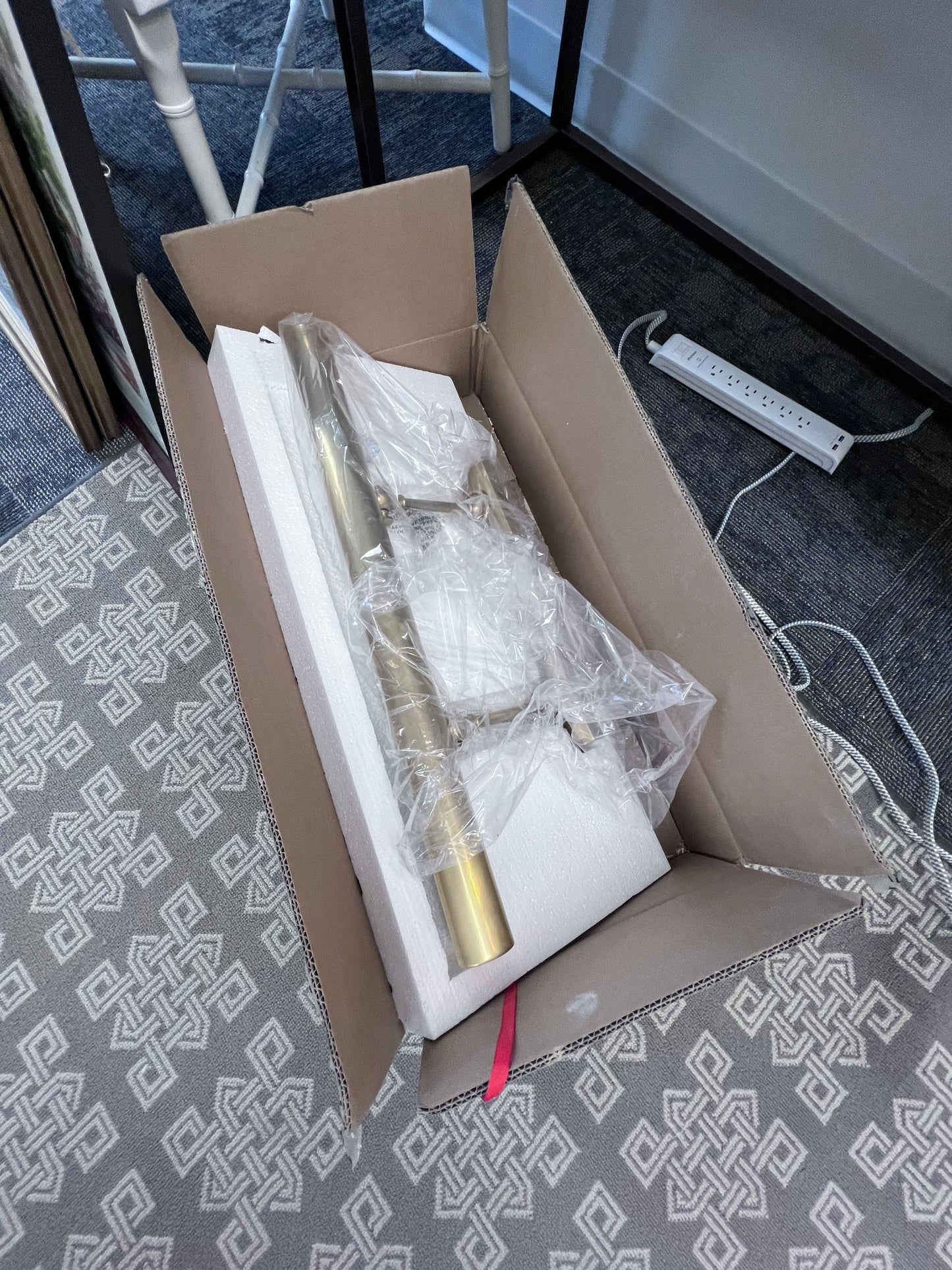 Brand New Visual Comfort Art Lamp In Brass