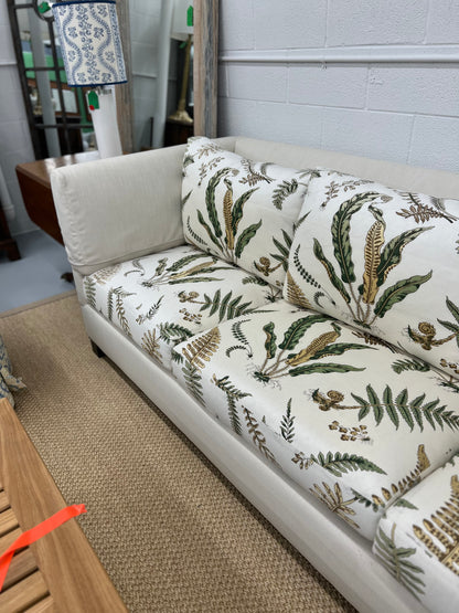 Large Linen Couch
