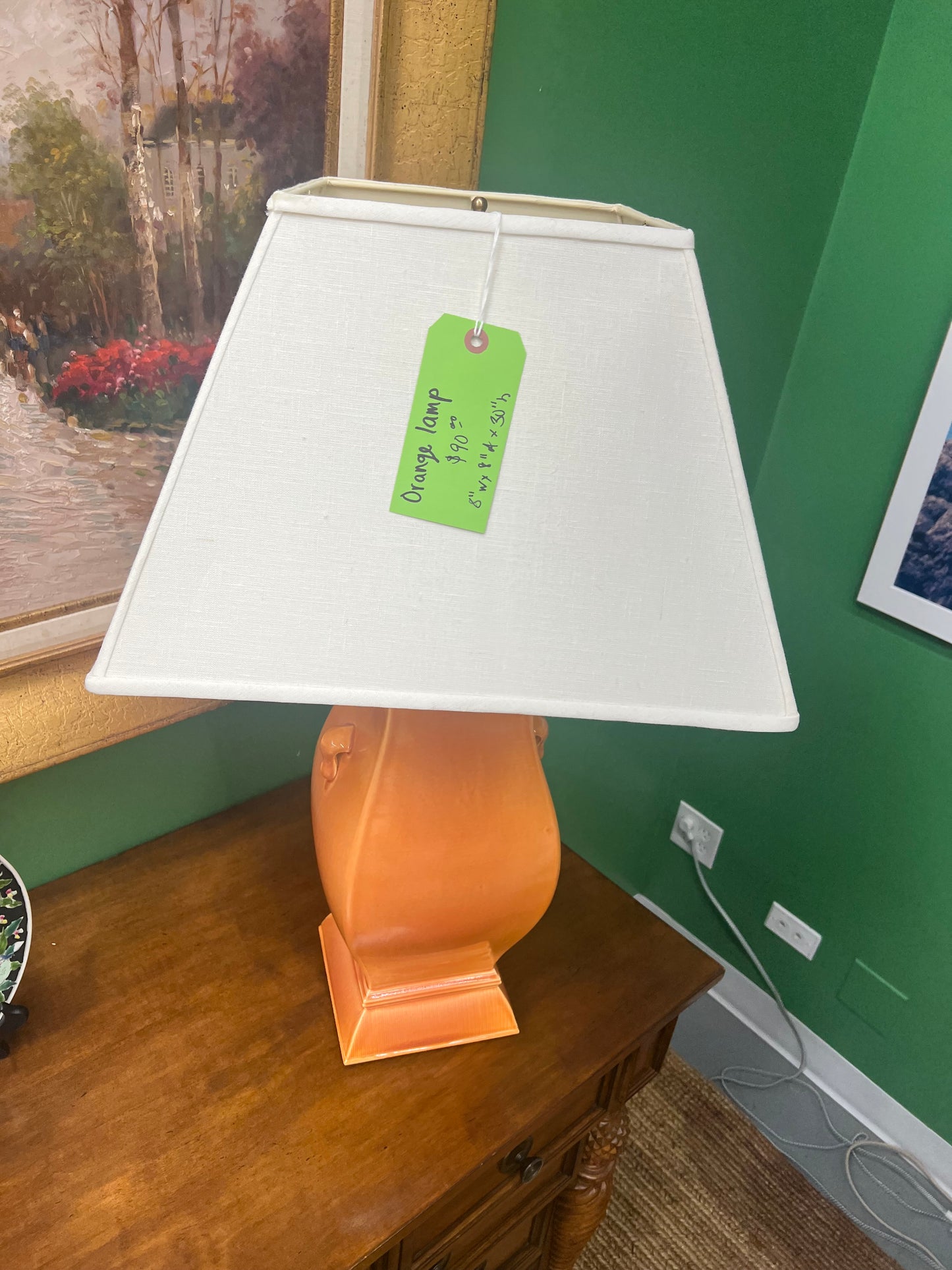Orange Lamp