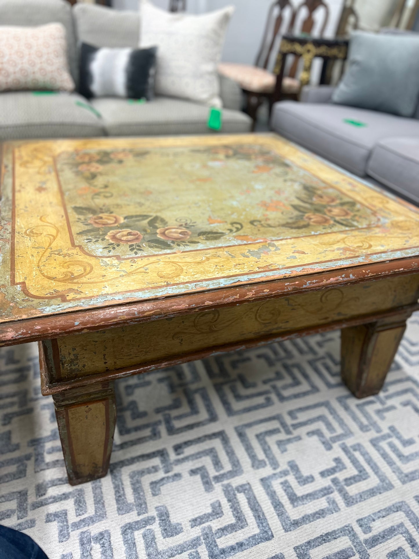 Vintage Italian Florentine Coffee Table