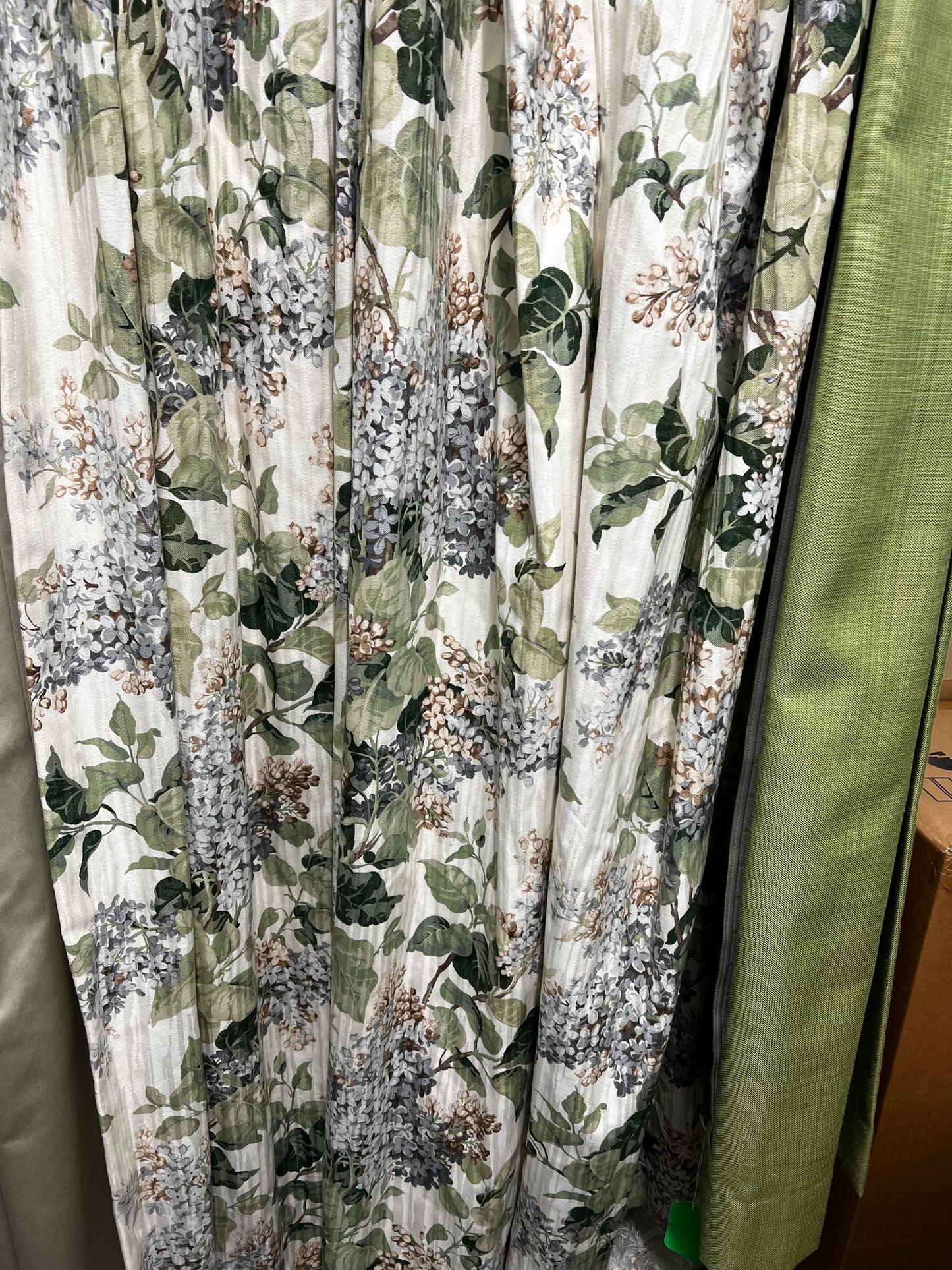 Hydrangea Curtain Panels