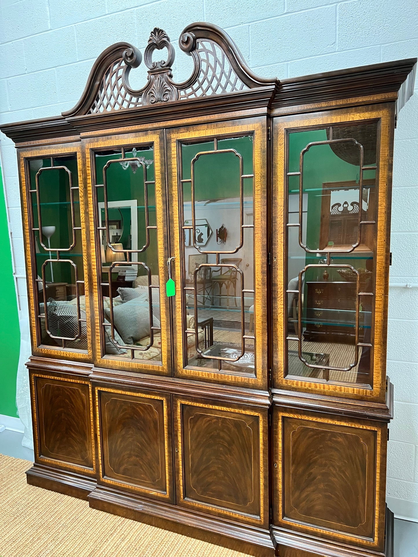 Mahogany China Cabinet