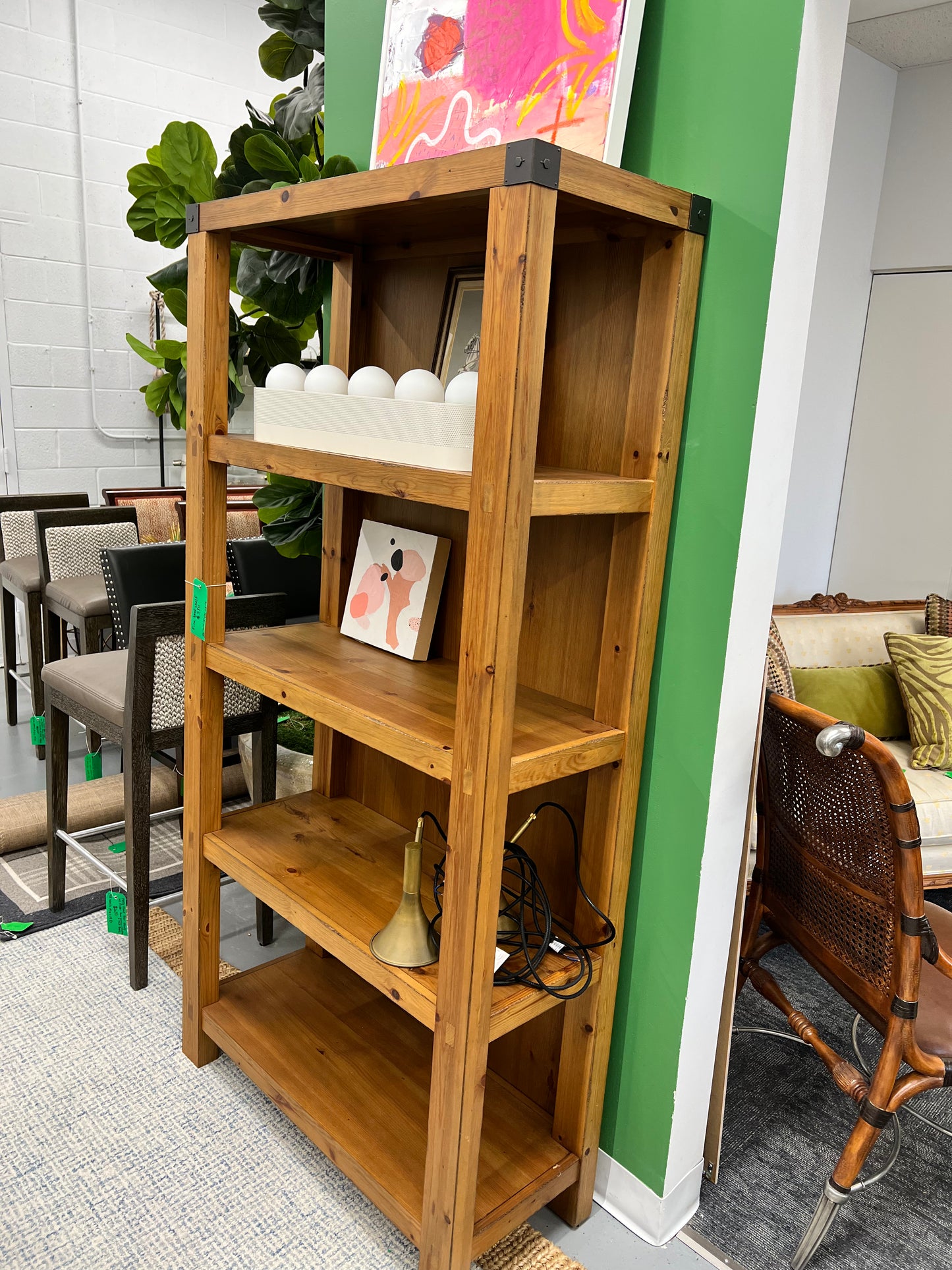 Pine Bookshelf