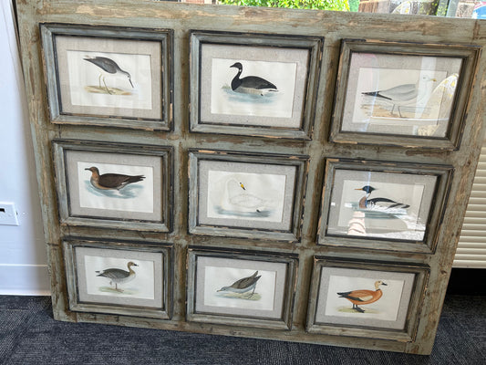 Rustic Framed Birds