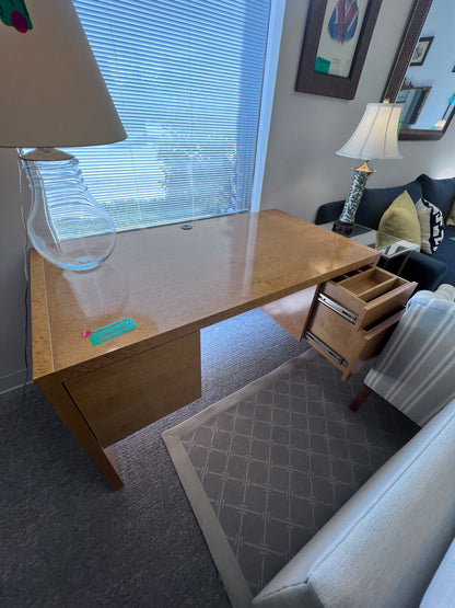 Burl Wood Desk