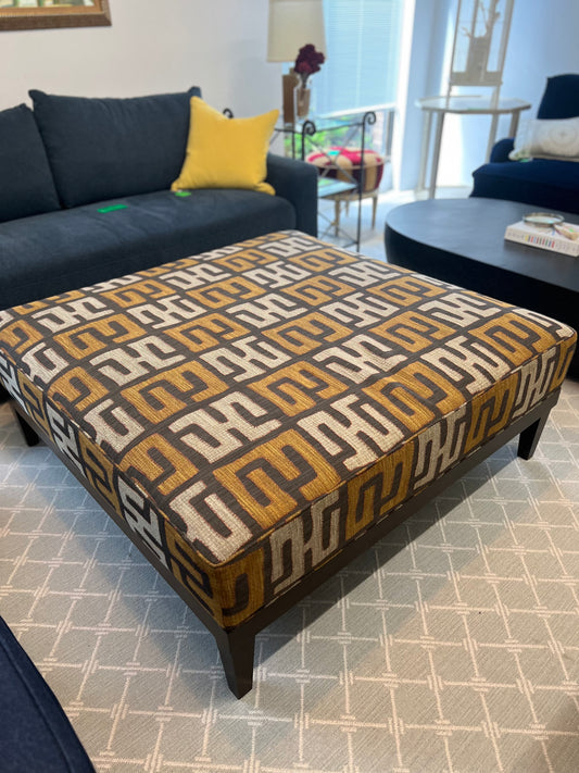 Large Custom Ottoman
