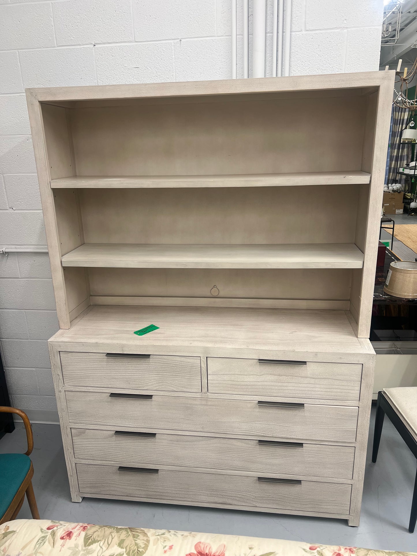 Restoration Hardware Laguna Dresser & Hutch Set