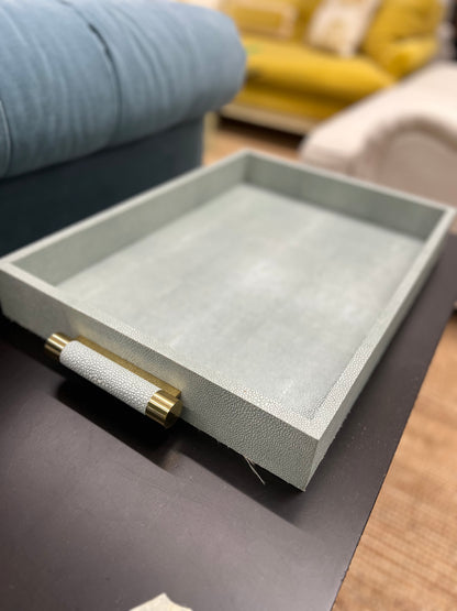 Aerin Shagreen Butler Tray