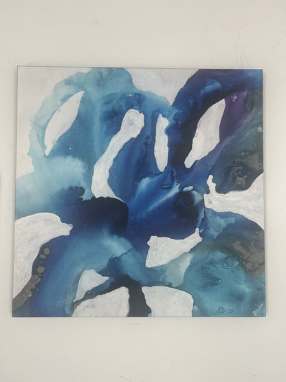 Blue Abstract Art