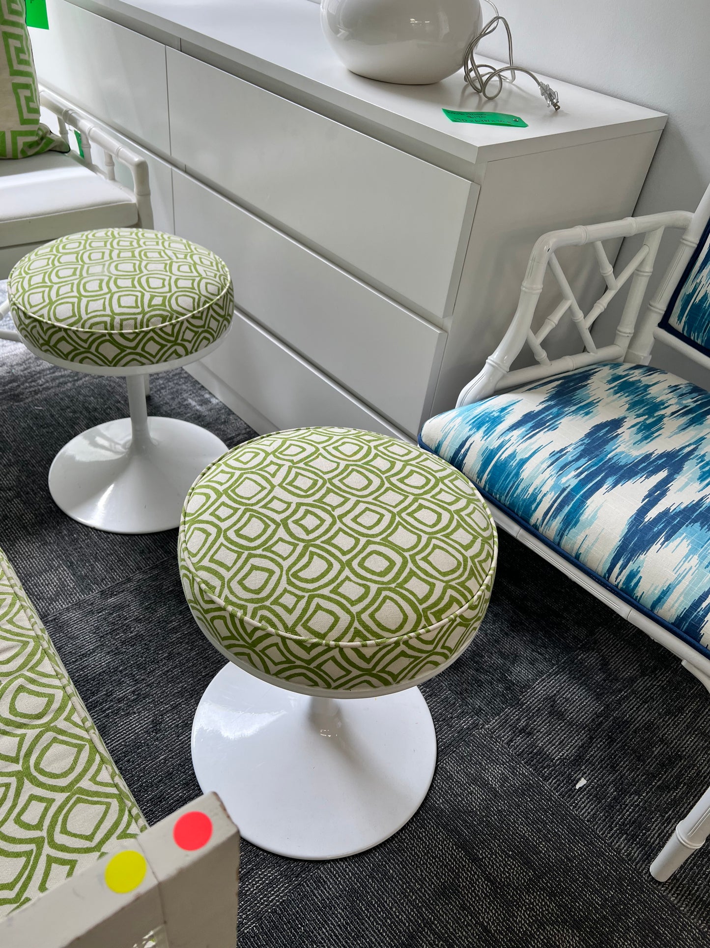 Ruthie Sommers Custom Swivel Stools