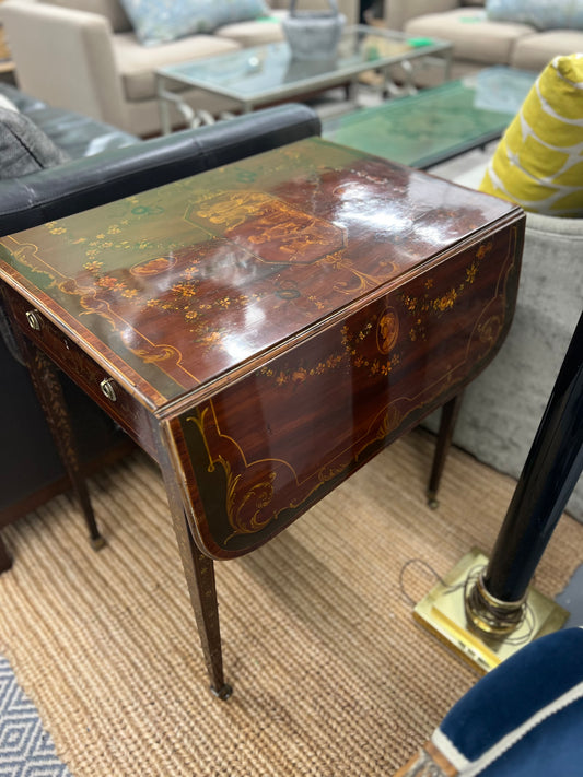 Painted Pembroke Table