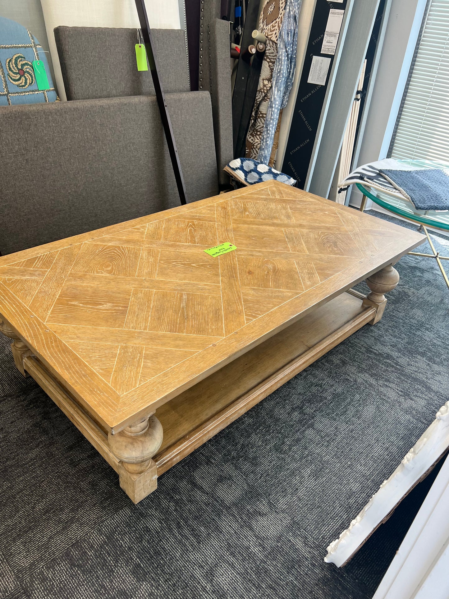 Ethan Allen Pine Coffee Table