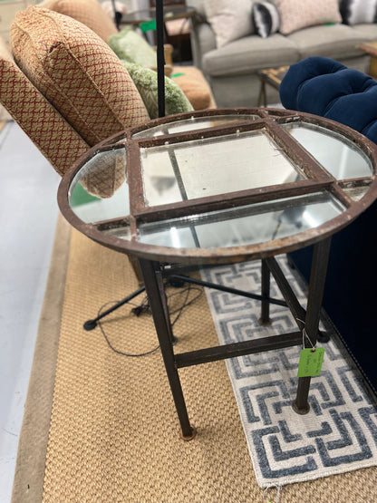 Mirrored Candle Table