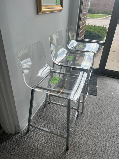 Cb2 Lucite Counter Stool