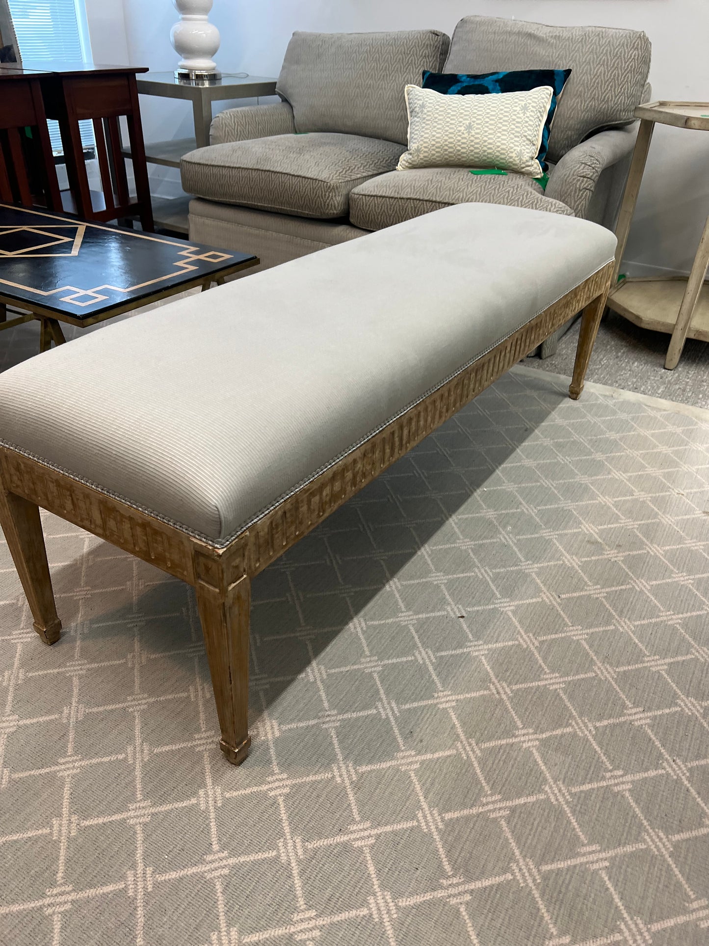 French Louis XVI Style Bedroom Bench