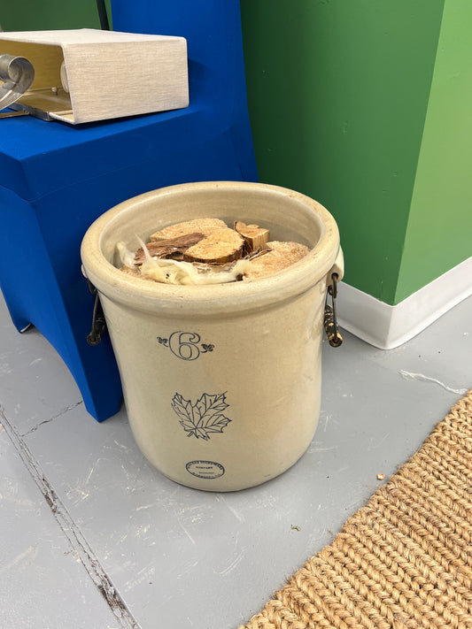 Porcelain Wood Holder