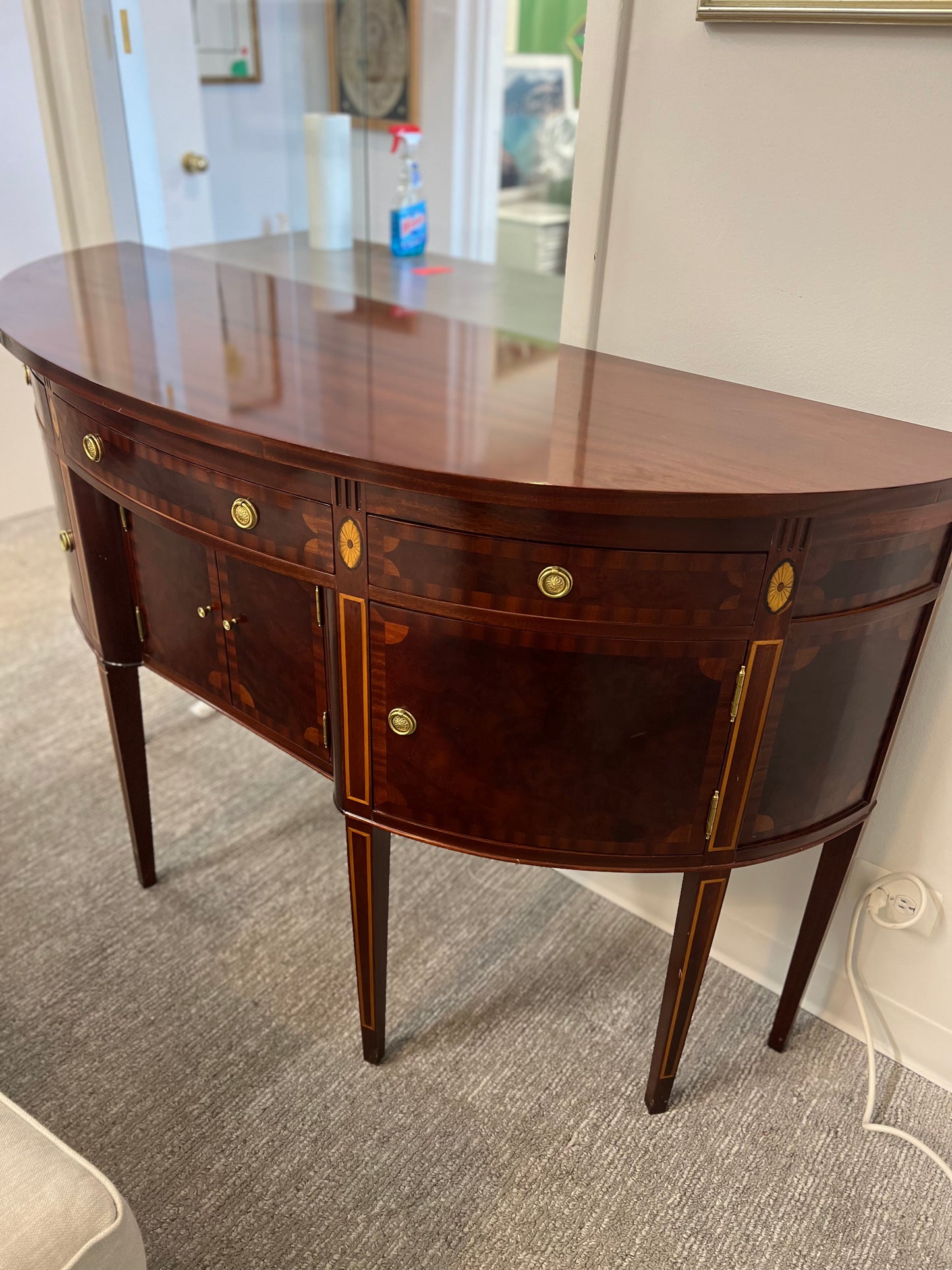 Federal Style Demilune