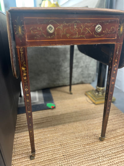 Painted Pembroke Table