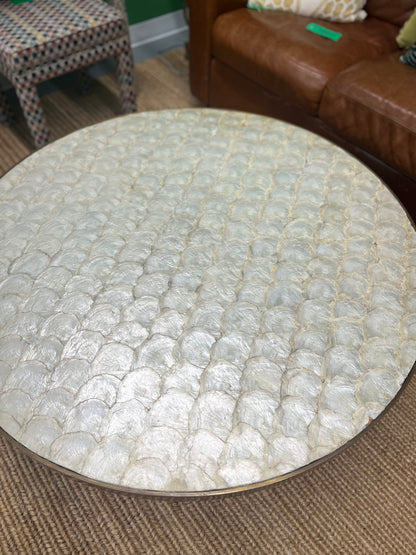 Capiz Seashell Coffee Table