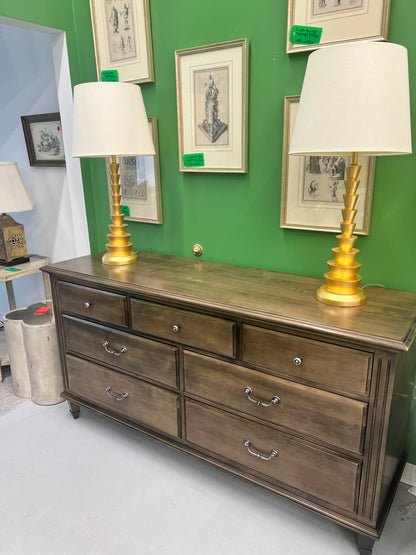 Gold Mat Table Lamp
