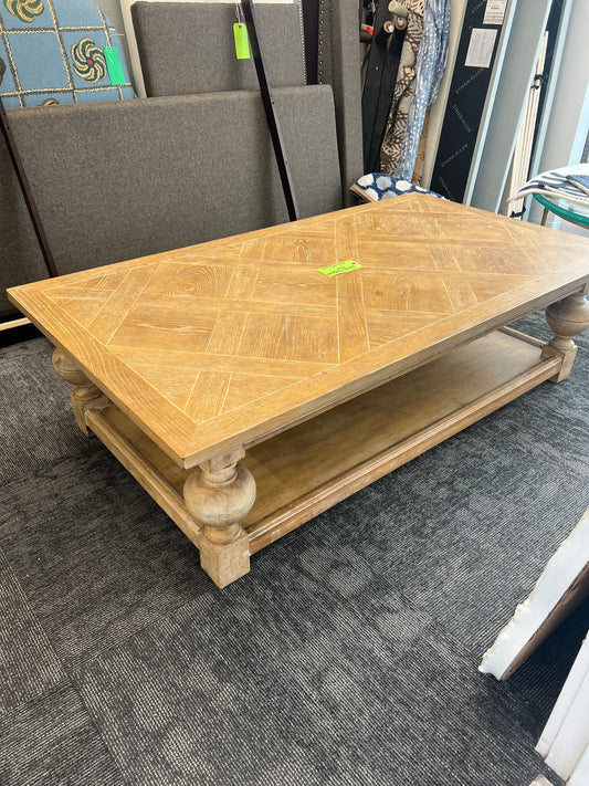 Ethan Allen Pine Coffee Table