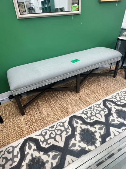 Ethan Allen Gray Bench