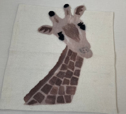 Felt Animal Hand Made Pillow Covers From South Africa