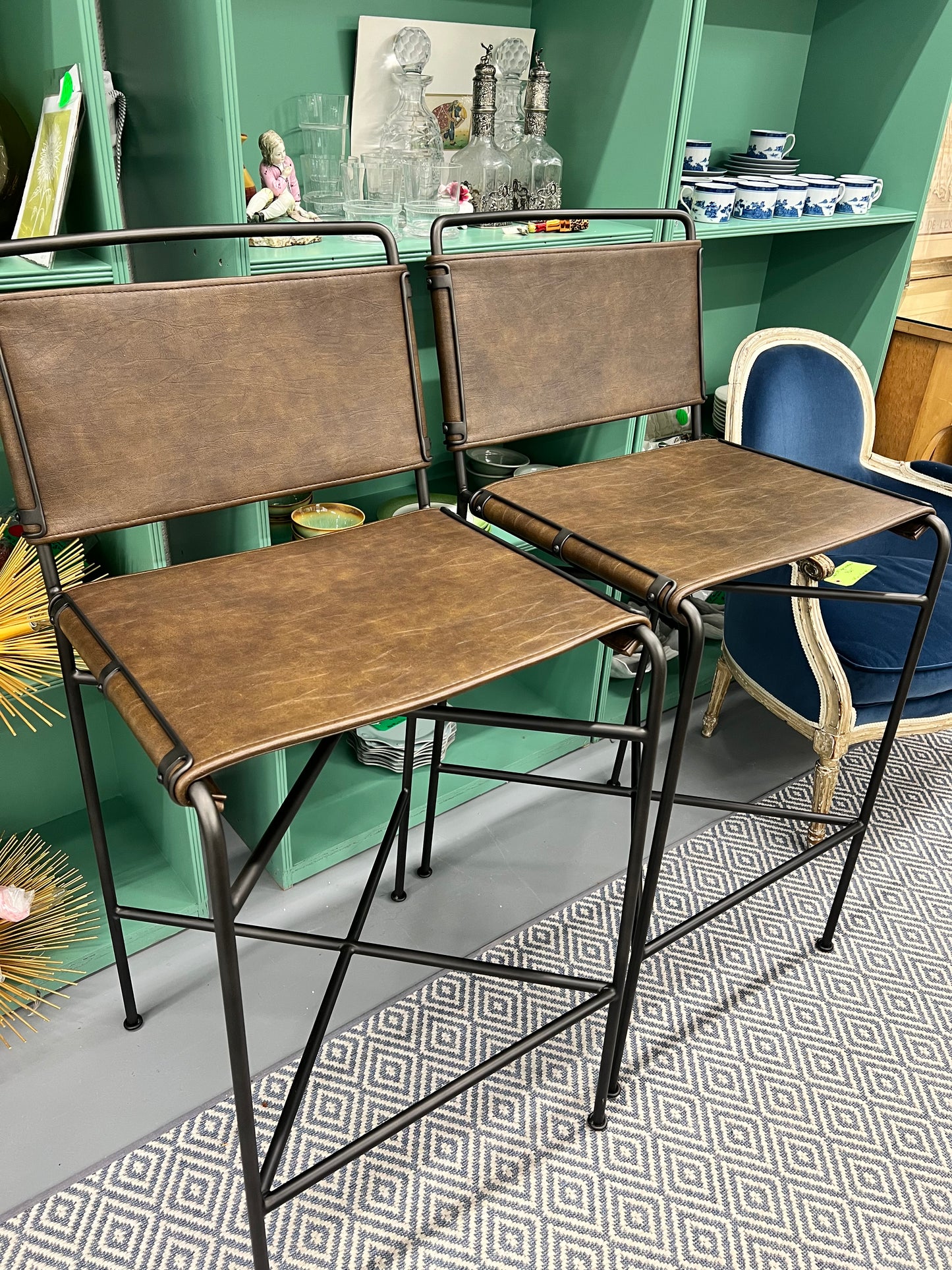 Four Hands Wharton Bar Stool