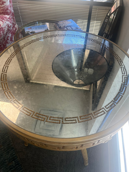 Par Avenue Lamp Table With Mirrored Top