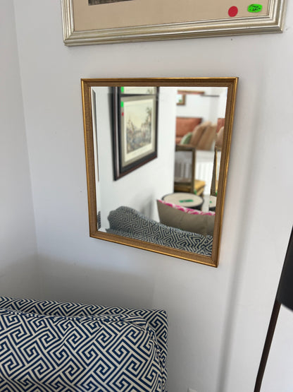 Simple Gold Wall Mirror
