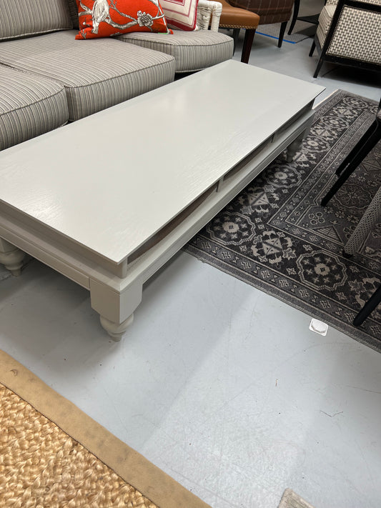 MegMade Gray Rectangular Coffee Table