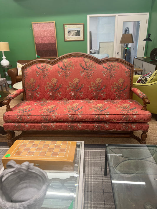 French Louis XVI Style Settee Sofa